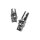 Skull Pushrod Tube Clip Polished