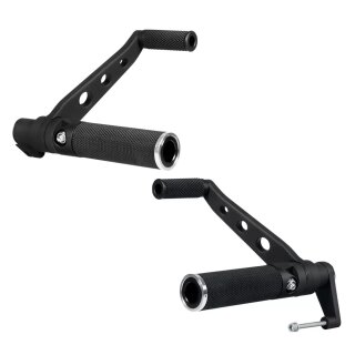 Fußrastenanlage Base Rubber für Harley V-Rod Modelle 02-11