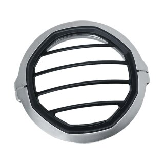 Dillinger Headlight Trim Ring Silver
