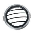 Dillinger Headlight Trim Ring Silver