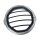 Dillinger Headlight Trim Ring Silver