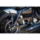 Hole Sportster Belt Guard Gloss Black Powder Coated