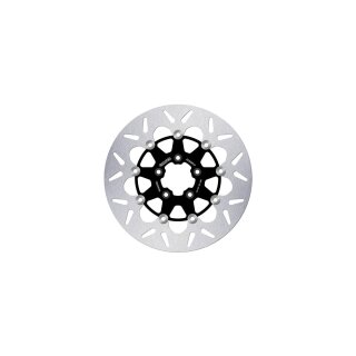 Disc Round DF FLV Floating Brake Disc 5-Hole Black Front