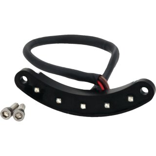 Cafe Gauge & Headlight Relocation Bracekt Indicator Black