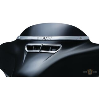 Tri-Line Windshield Trim Chrome Smooth