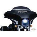 Tri-Line Windshield Trim Chrome Smooth