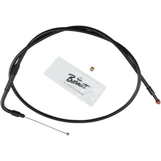 Stealth Series Idle Cable 90 ° Black Vinyl All Black 30"