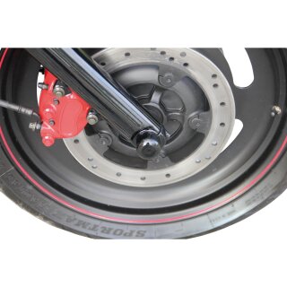 Front Axle Cover Black Gloss Powder Coated