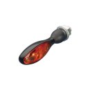 Micro 1000 Halogen Turn Signal Black Orange Halogen