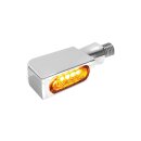 Blokk-Line Micro LED Turn Signals Chrome Smoke LED