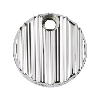 10-Gauge Touring Fuel Door Cover Chrome