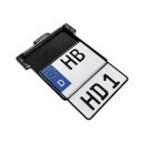 All-in-One 2.0 Kennzeichenhalter mit LED Kennzeichenbeleuchtung, Brems- und Rücklicht