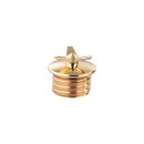 Screw In Spinner Gas Cap Left Spinner Polished