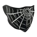 Spider Web Neoprene Neoprene Half Face Mask