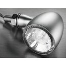 Bullet 1000 Extreme LED Turn Signal Chrome Satin Clear LED