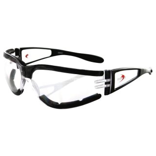 Shield II Sunglasses Clear Frame