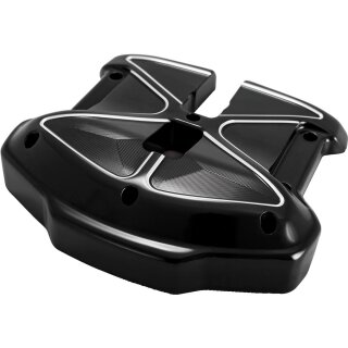 Scallop Rocker Box Cover Contrast Cut Platinum