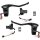 RR90 Can Bus Dual Calipers, Hydraulic Clutch Hand Control Kit Black Anodized