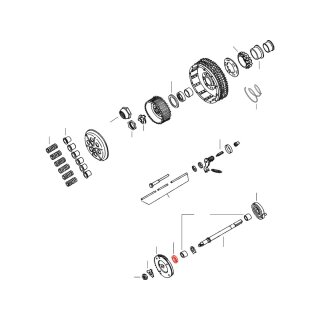 Kickstart Shaft O-Ring