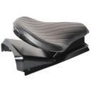 Flying Saddle Solo Seat Pan Black Steel