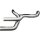 Shotgun Custom Headers Heatshield chrome smooth Chrome