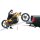 Aluminium Folding Motorcycle Ramp, 2390x440mm, max. load 600kg