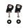 Thunderbike Fat Bob Riser Kit Pullback schwarz matt