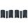 Upper Fork Slider Cover Black Gloss