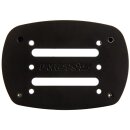 Licence Plate Mounting Adapter Black Anodized