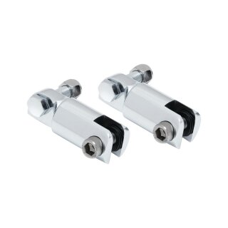 Footpeg & Stirrup Extenders Chrome