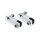 Footpeg & Stirrup Extenders Chrome