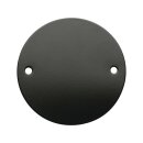 Smooth Point Cover 2-hole Black