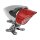 Bullet LED Taillight without Mounting Bracket Aluminum Aluminium LED