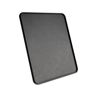 Kennzeichenrahmen schwarz DE Größe 200x180mm