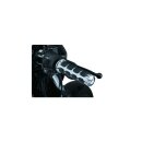 ISO Grips Chrome 1" Cable operated