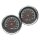84-93 Style Speedometer Scale: 120 mph; Scale Color: black Chrome