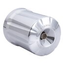 Deep Cut Reusable Oil Filter Chrome
