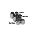 Chrome 1-3/4" Tappered Exhaust End Cap Chrome...