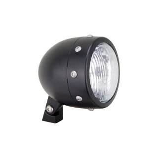 Retro 4 3/4" Scheinwerfer Black H4