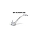 DEEP CUTS SHORT BRAKE ARM 08-13 FLT, CHR