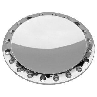 Drilled Clutch Cover 5-hole Aluminium Polished