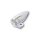 Mono Bullet LED Taillight Chrome Chrome LED