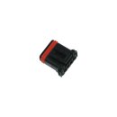 MX-1900 4-Position Black Socket Connector Housing Black