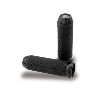 Elite Grip Black 1" Anodized Cable operated