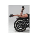 Nitro 18 Wheel Black 21" 3,50" ABS Dual Flange Front