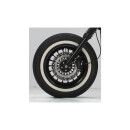 Nitro 18 Wheel Black 21" 3,50" ABS Dual Flange Front