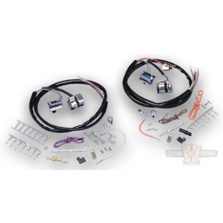 Handlebar Wiring Harness Kit Chrome
