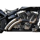 Outline Rainbow V2 Exhaust System Chrome Satin