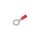 0,7-1,2 mm PVC #.25" Ring Terminal Red
