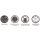 Speaker LED 5 3/4 Insert For driving on the left side of the road (RHD)